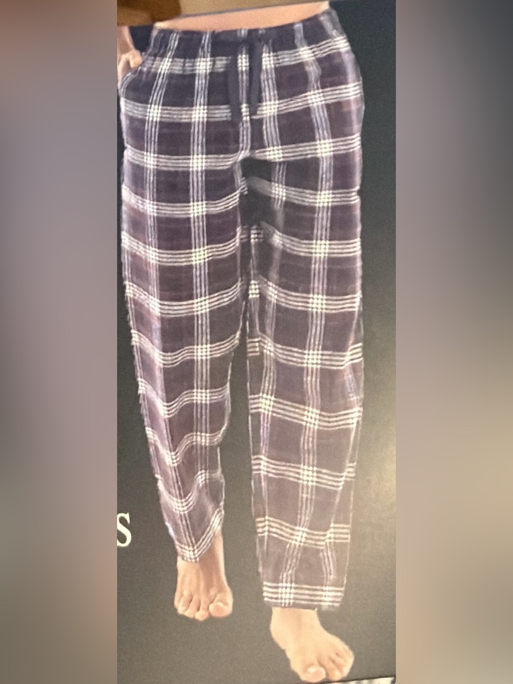 2 pack unisex English Laundry MINKY FLEECE PRINTED LOUNGE PANTS